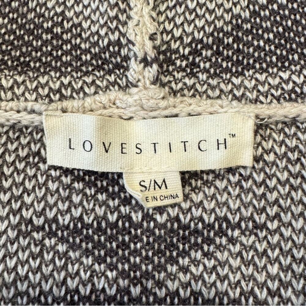 Lovestitch Geometric Aztec Open Front Cardigan Size S/M - Picture 7 of 7